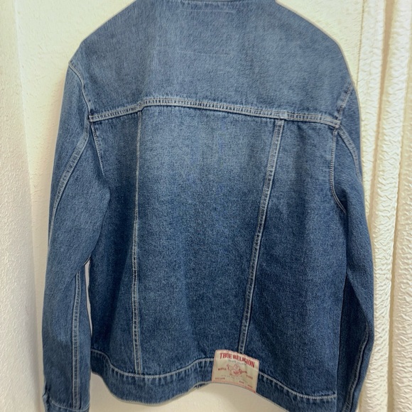 True Religion Blue Denim Jacket - Picture 3 of 10